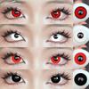 1 пара = 2 шт. контактные линзы Crazy Lens Halloween Cosplay Soft Yearly Wear Natural 14,5 мм