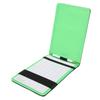 Golf Scorecard Holder PU Cover Score Book Keeper Protector Clip with Pen Accessories