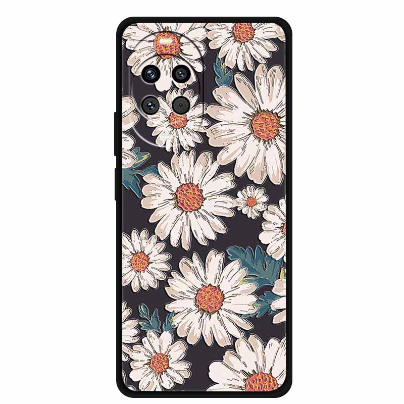Чехол для телефона Huawei nova 14 Pro 3D рельефный чехол Цветы тиснение Задние чехлы Funda для nova14 Ultra 14Pro Корпус Para Coque