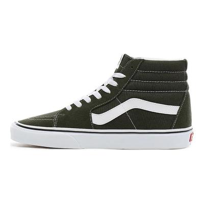 Sk8 Холщовые высокие кеды для скейтбординга Унисекс Кроссовки Милитари-зеленый VN0A4BV62LE