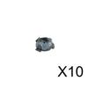 MOC Военный Пистолет Оружие Строительные Блоки Солдат Винтовка M16 M4 Автомат Шлем с Печатью США Берет Жилет Ремень Тактическая Шляпа Кирпич