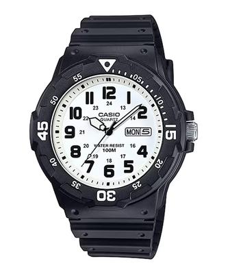 СТАНДАРТНЫЕ кварцевые часы белые Arabia Overseas модель [Casio] MRW-200H-7BV мужские [Товар]
