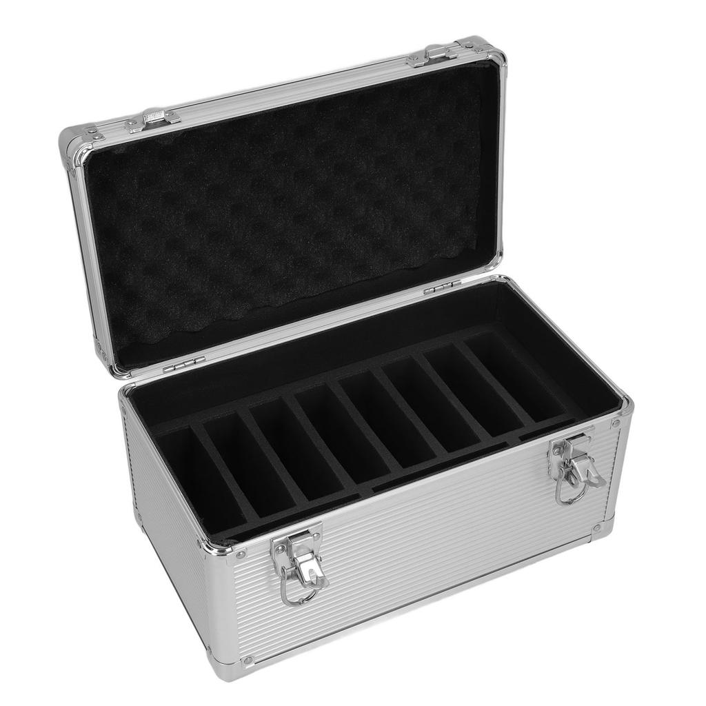 Ящик для инструментов из алюминиевого сплава, грузоподъемность 40 кг, ударопрочный алюминиевый кейс для переноски с застежкой-замком безопасности