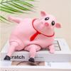 TPR Squishy Pig Stress Relief Toy Filled With Sand, Sensory Fidget Toys For Adults Teens, Funny Squeeze Sensory Toys