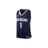 NBA Retro Zion Williamson No. 1 Jersey - New Orleans Pelicans Fan Edition Men Jerseys Blue DB3581-419