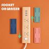 Wire Fixer Hanger Adhesive Hook Sticker Socket Holder Socket Extension Cable Organizer Panel Holder