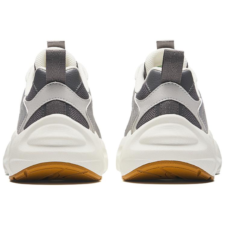 Anta Мужские ретро-кроссовки Xingfeng Chunky Dad Shoes Серый Белый 912438805-7