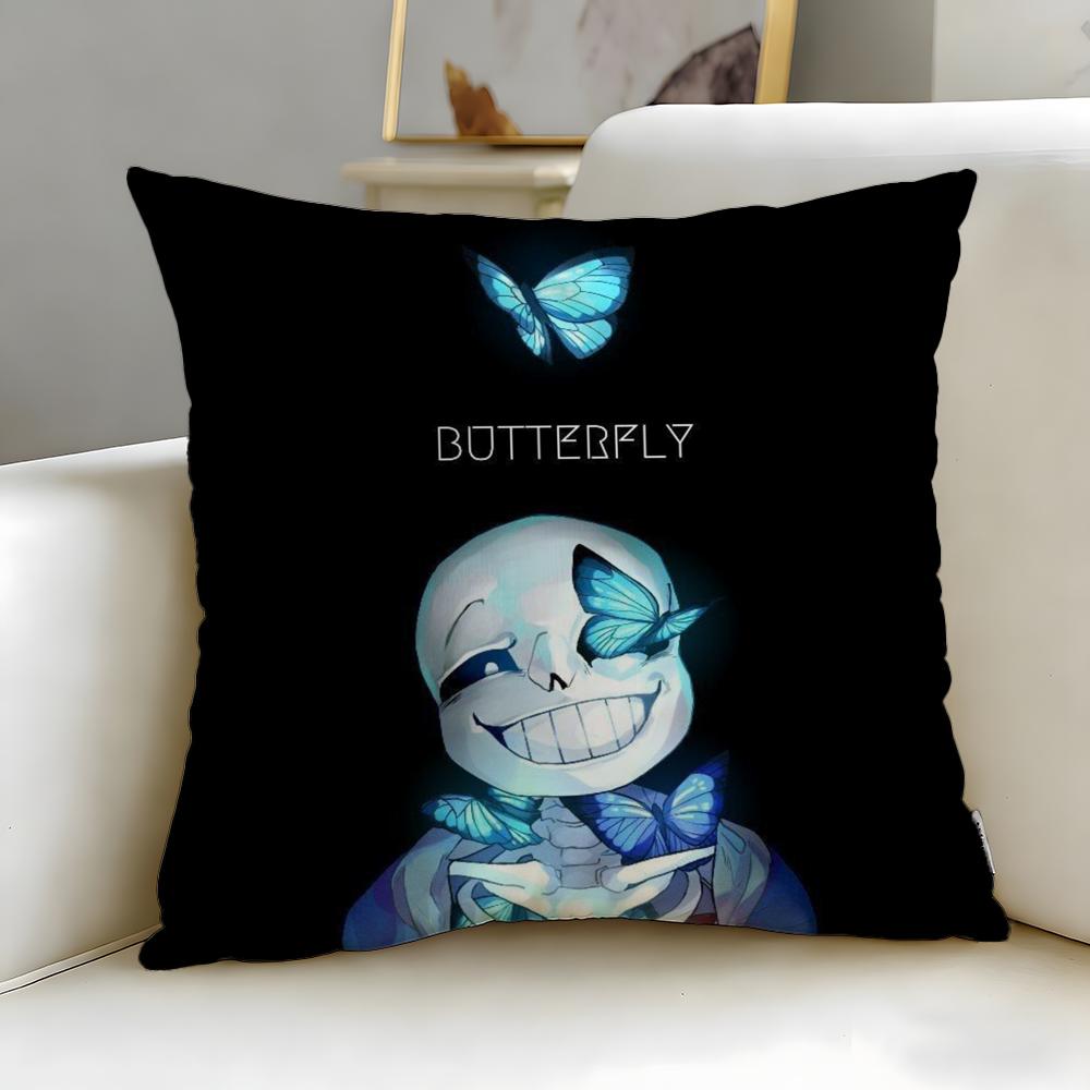Классическая игра Undertale Наволочка Мягкая Легко стирающаяся Наволочка Универсальная для Дивана Кровати Путешествий и Офиса