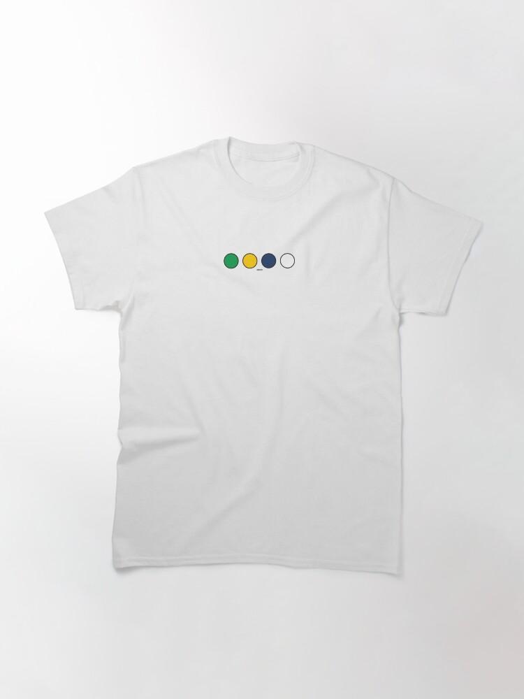 Third World Brazil: 3 Dots for Dark Colors Classic T-Shirt