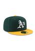 NEWERA 59 Fifty MLB Authentic Collection Green [New Era] On-Field Athletics/Dark 7-1/4 (57.7cm)