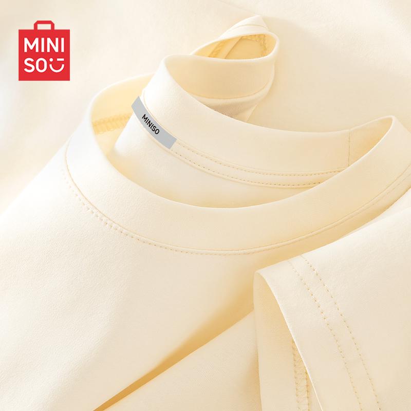 MINISO Мужская футболка с коротким рукавом из ледяного шелка, быстросохнущая