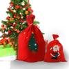 Festive Charm Christmas Santa Sack Stocking Large Red Xmas Present Bag