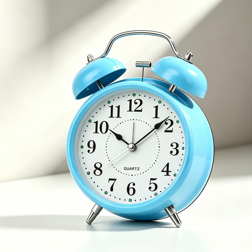 Digital simple desktop clock, student bedroom bedside special wake-up artifact, oversized sound small alarm clock