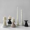 Epoxy Candlestick Silicone Mold Candle Base Mould Geometric Candle Holders Molds DIY Ornaments Home Decorations Mould