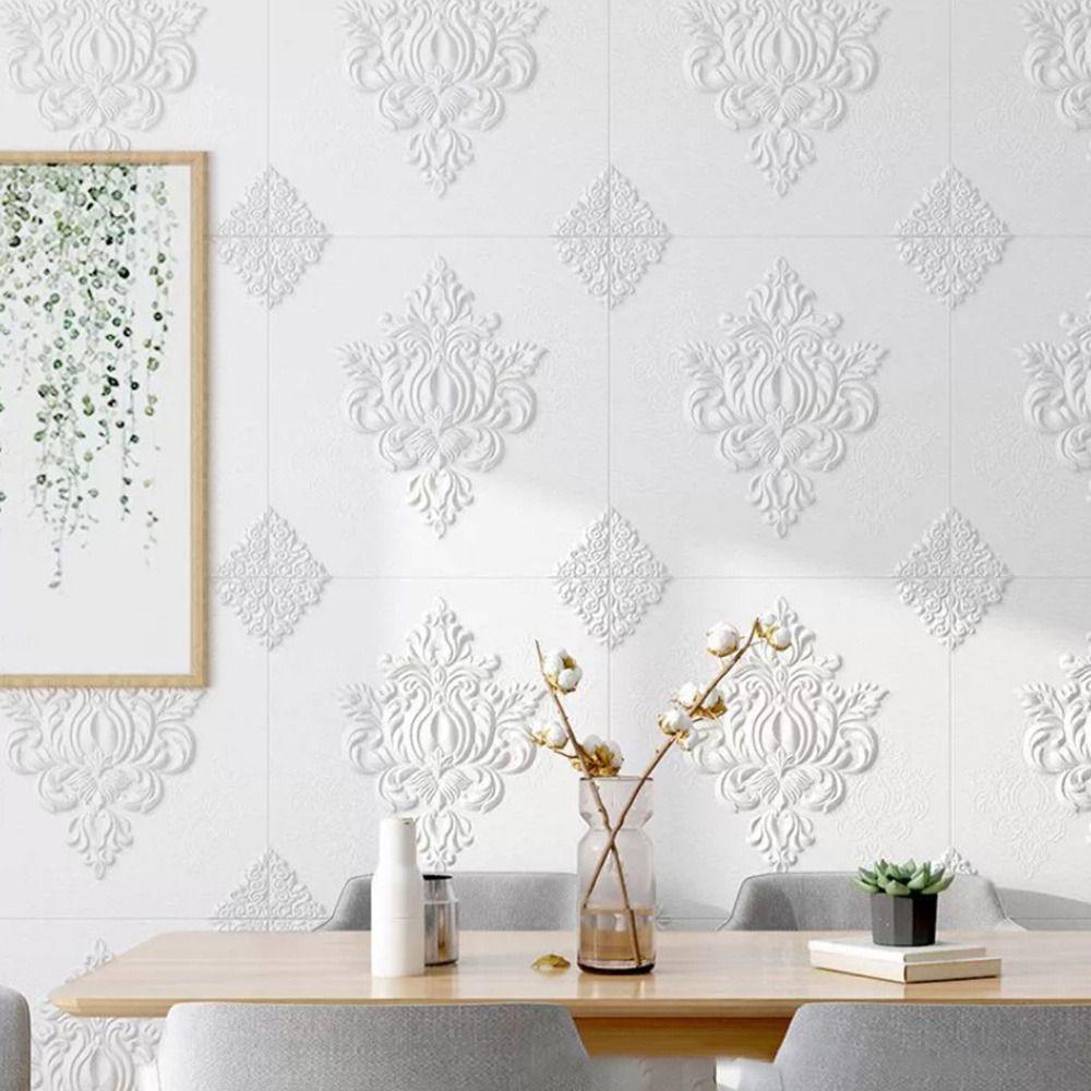 2 шт. 3D-эффект 3D Наклейки на стену Водонепроницаемые Потолочный фон Ремонт дома