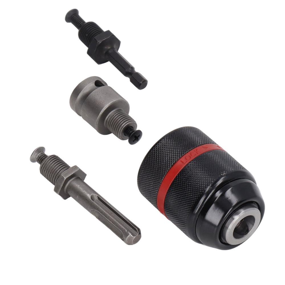 2-13mm Capacity Self-tighten Drill Chuck  For Impact Driver, Electric Drill, Hammer Drill