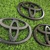 1 шт. 3D ABS Автомобильная передняя решетка багажник Логотип Эмблема Для Toyota RAV4 Camry Corolla Levin Yaris Reiz Vios Highlander CHR Prius аксессуар