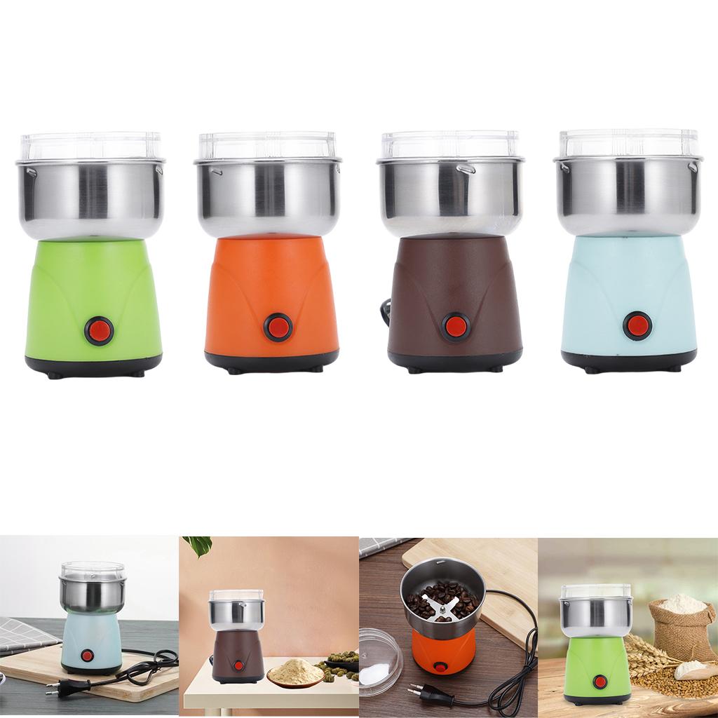 Электрическая кофемолка бытовая портативная многофункциональная зерновая мельница с лезвием из нержавеющей стали для ежедневного использования