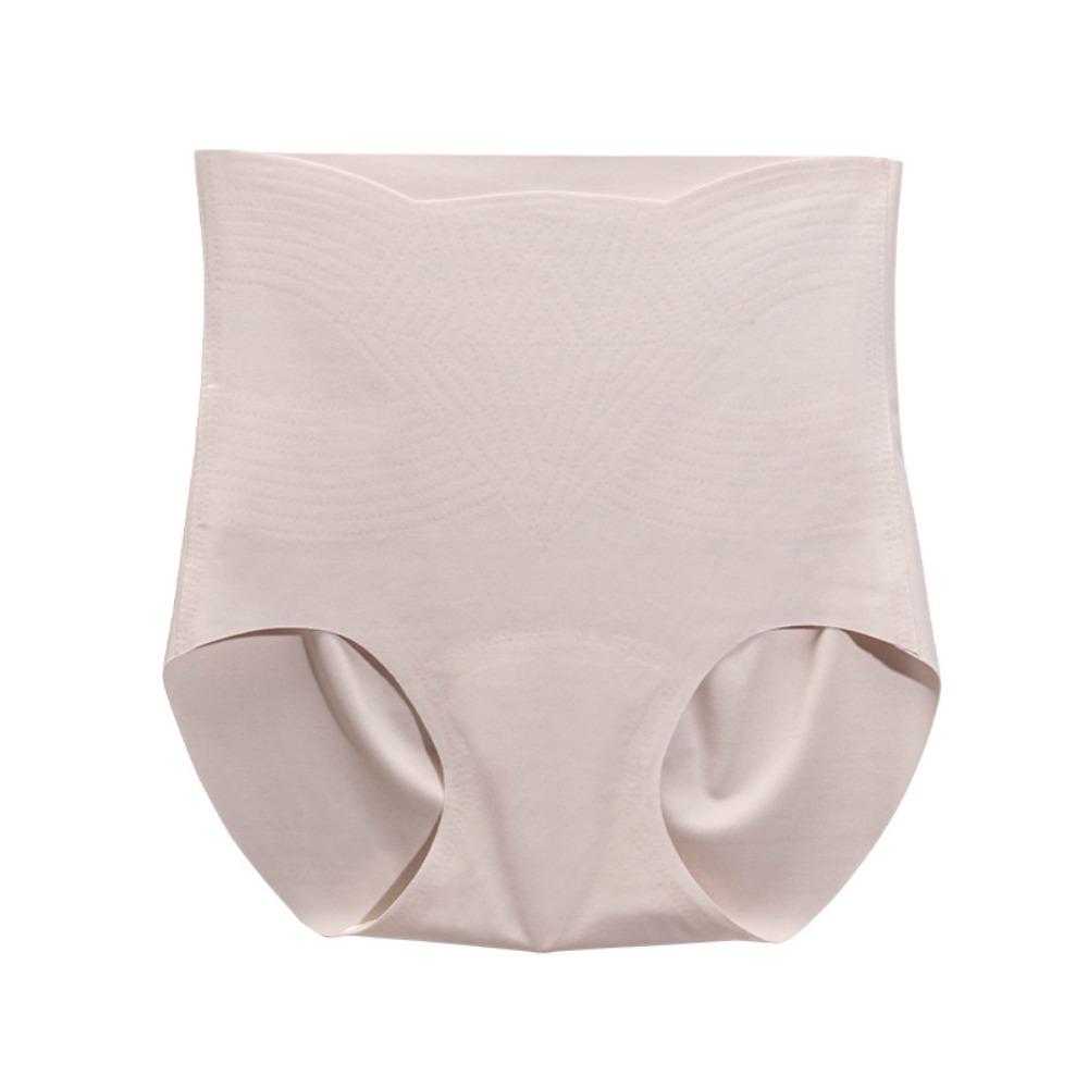 Бесшовное фитнес-невидимое нижнее белье со средней посадкой, нижнее белье для контроля живота, йога