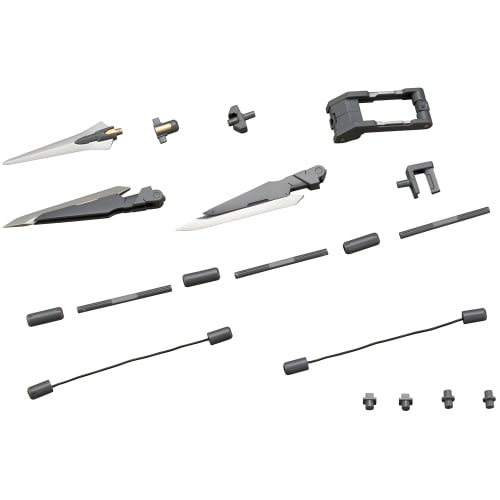 Kotobukiya M.S.G Modeling Support Goods Weapon Unit 11 Trident Spear, Approx. 215mm Long, Non-Scale Plastic Model