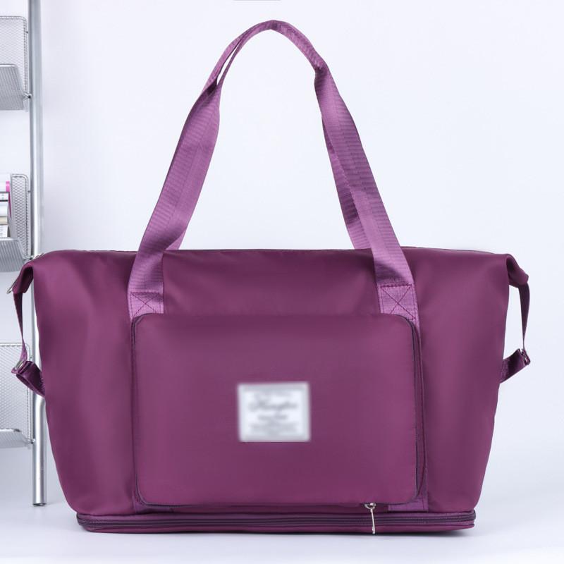 Oxford Fabric Large Capacity Travel Bag With Dry Wet Separation For Casual Travel And Gym Use