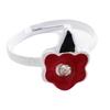[R8400] - Children's Ring 'Le Monde De Coralie' Red - 12x8 Mm