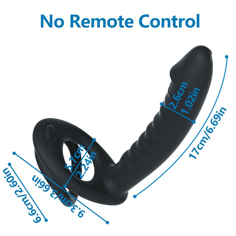 Вибрирующий фаллоимитатор для пары, двойное кольцо для пениса, пара, флирт, оргазм, массаж точки G, вагина, стимуляция влагалища, секс-игрушки для взрослых