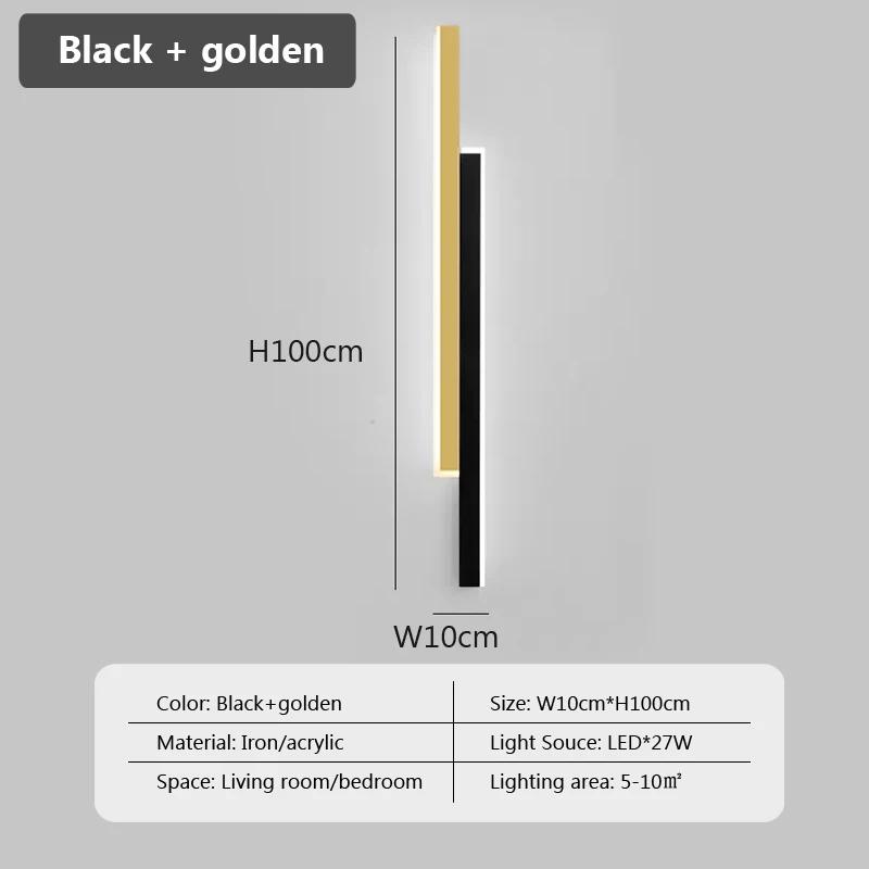 Modern LED Wall Lamps for Living Dining Room Bedroom Bedside Stairs Hotel Entry Aisle Sofa Background Home Decorate Wall Sconce
