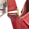 Hermes Винтажная сумка-кроссбоди Родео, клатч, сумка на плечо, кожаная, красная