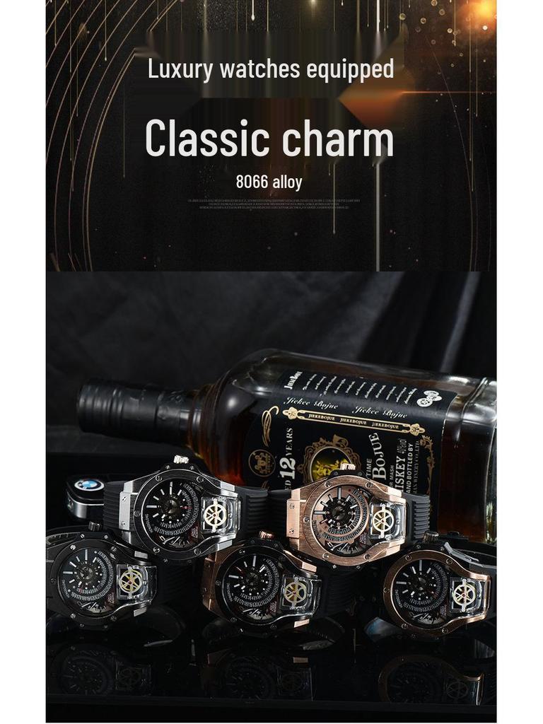 Men's Watch with Large Dial – Inspired by Messi and Jason Statham