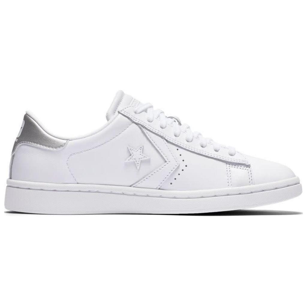 Converse One Star Pro Удобные Нескользящие Легкие Низкие Кеды для Скейтбординга Женские кроссовки Белый 555935C