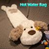Extra Long Hot Water Bag Cartoon Water Injection Bag Cute Plush Warmer  Home