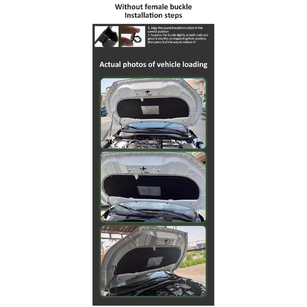 Крышка капота двигателя автомобиля для Volkswagen VW Polo Vivo 6R Mk5 Ameo Vento 2010~2017 Изоляционный Хлопок Звукоизоляция Тепловой Коврик Аксессуары