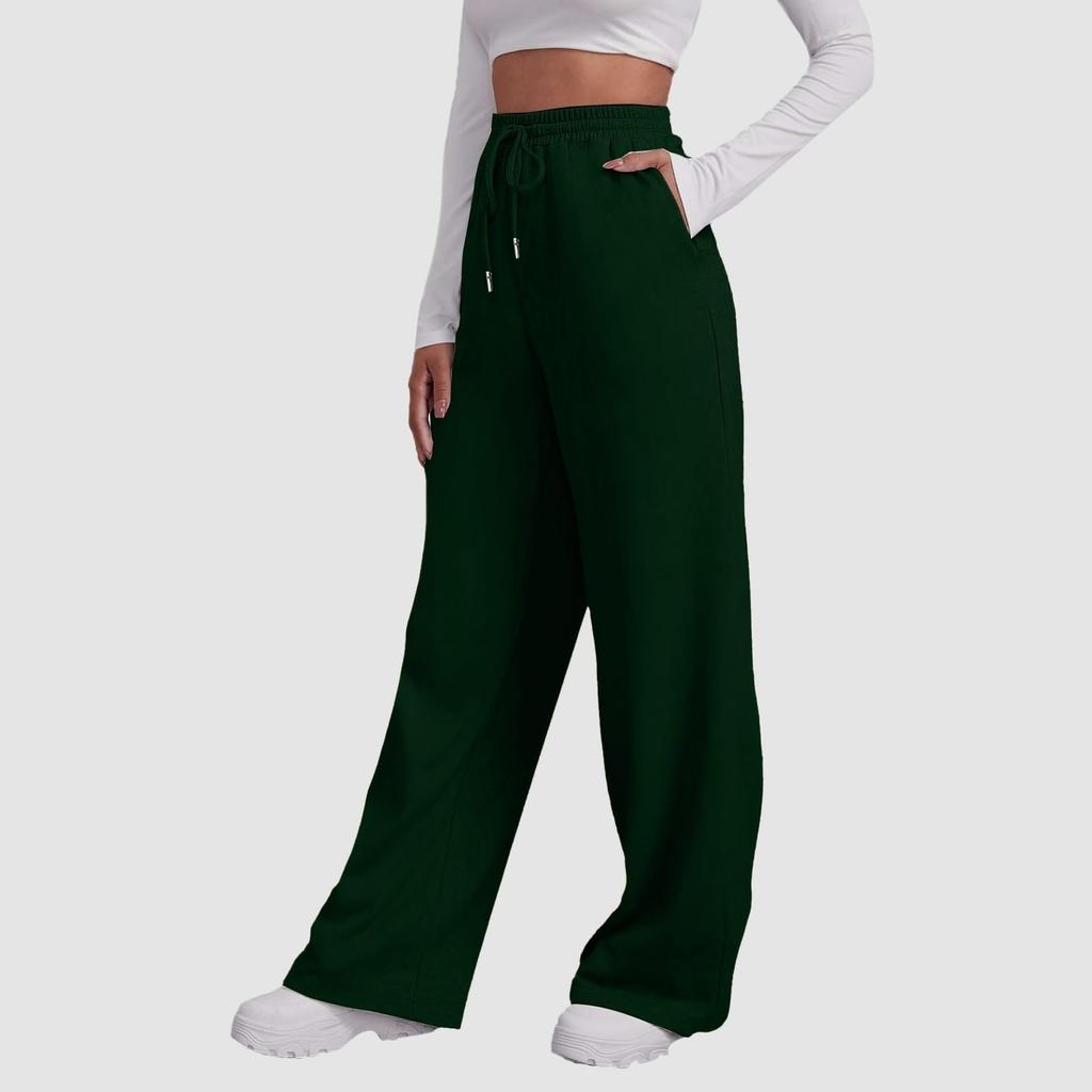 Women's High Waisted Wide Leg Sweatpants Casual Yoga Jogger Pants