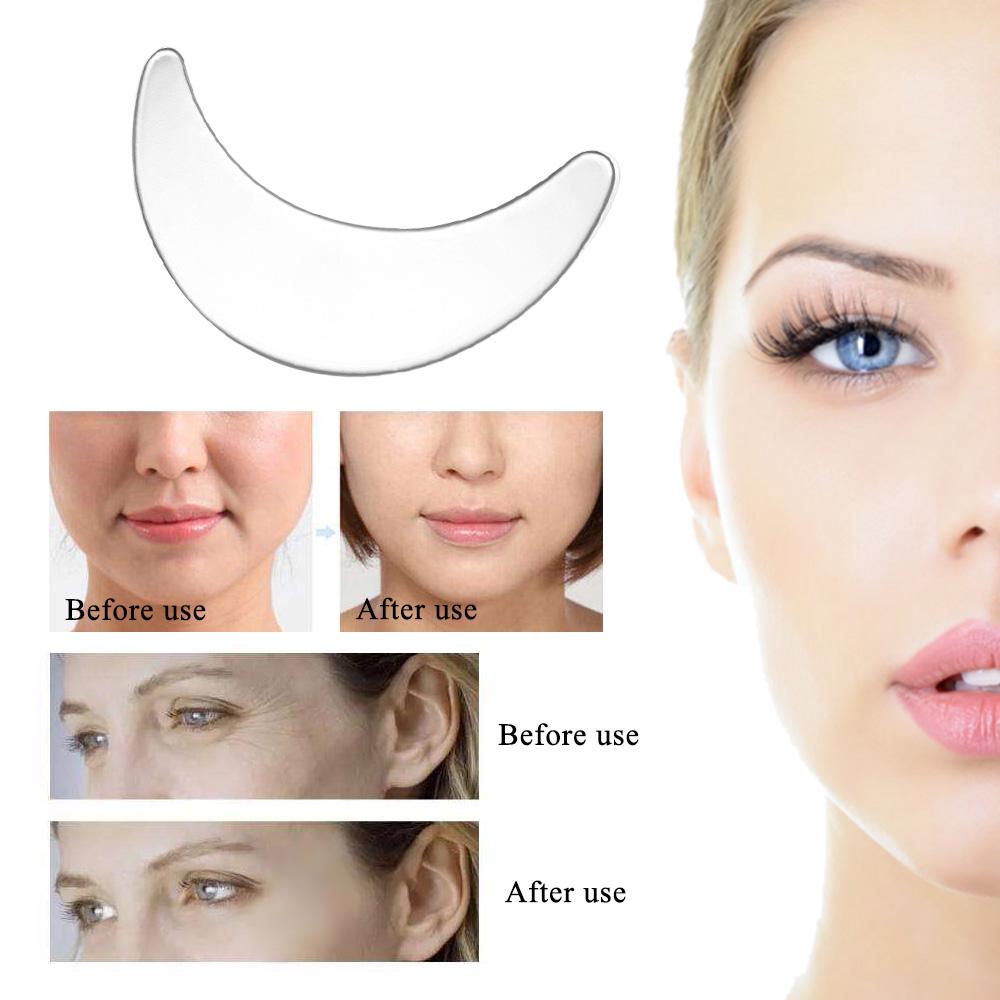 Набор силиконовых увлажняюзий патчей для лица против морщин 6шт