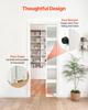 VEVOR Sliding Pocket Door Hardware Track Kit, 1441 mm Pocket Door Track Kit with Soft Close Mechanism for Smooth and Quiet Sliding, Easy to Install