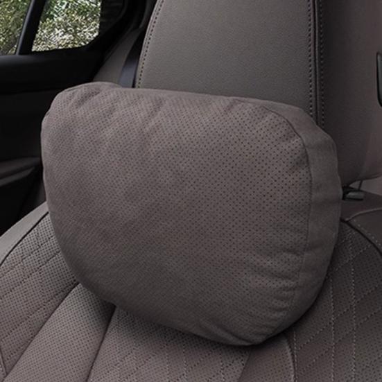 Car Seat Headrest Neck Pillow Wear Resistant Breathable Washable Simple Installation Universal Car Head Support Pillow
