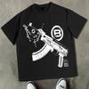 Yk Style Fashion Tshirts Summer Gothic Slim s Vintage Graphic Tshirts Punk Women Short Sleeve Sexy Streetwear Tshirts