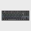 87-Key RGB Wired Mechanical Keyboard with Blue Switches for Gaming & Office Use
