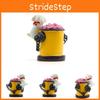 Small Dog Fire Hydrant Garden Decor With Resin Cartoon Style For Photography Props And Gift Ideas