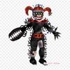 Fnaf Withered Circus Baby Five Nights At Freddy'S Sist Iron On Heat Transfer Printing Vinyl Patches Sticker for Clothes DIY Appliques Washable Patches