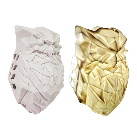 Настенный ночник в виде птицы 3D, белая лампа в виде совы, домашний офис, спальня, гостиная, прихожая, настенная декоративная светодиодная лампа в виде животного