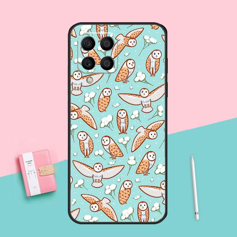 Cute Owls For Samsung Galaxy M32 M52 M31 M16 M11 M21 M13 M33 M35 M53 M55 M15 M14 M34 M54 M12 M06 Case