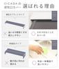 Крышка вытяжного отверстия Smart Flat Stove Thin Slim Tsubame Sanjo Black [CICADA] (60см, (Сталь))