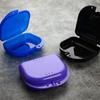Tooth Retainer Box Brace Container Mouthguard Guard Denture Storage Case Cleaner KTY