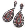 [M8217] - Designer Earrings 'Sissi' Red