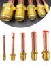 SAE 1/4" 3/8" 1/2" 5/8" Кондиционер Медная Трубка Конечный Подающий Соединитель Разъем Адаптер Гайка Развальцовка Трубопроводная Фитинговая Адаптер