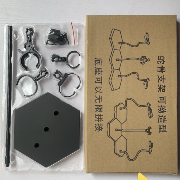 1/2 Pcs Action Figure Display Stands Adjustable Action Figure Display Holder Base Sturdy Base Clear Doll Model Support Stand
