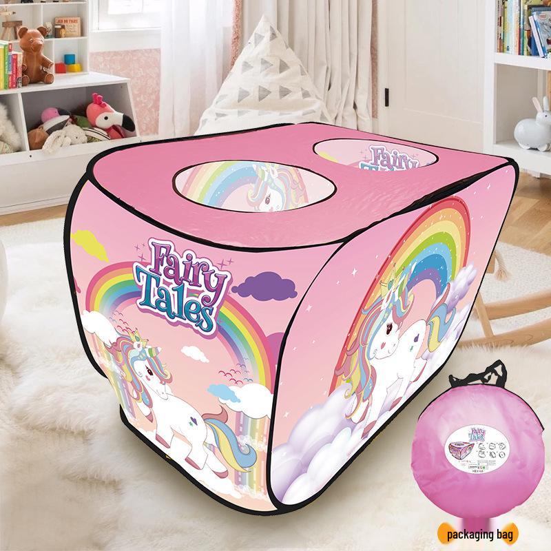 [Бесплатная доставка] Детская палатка-принцессы для дома/улицы и бассейн с шариками - Идеально для кемпинга или пляжного веселья