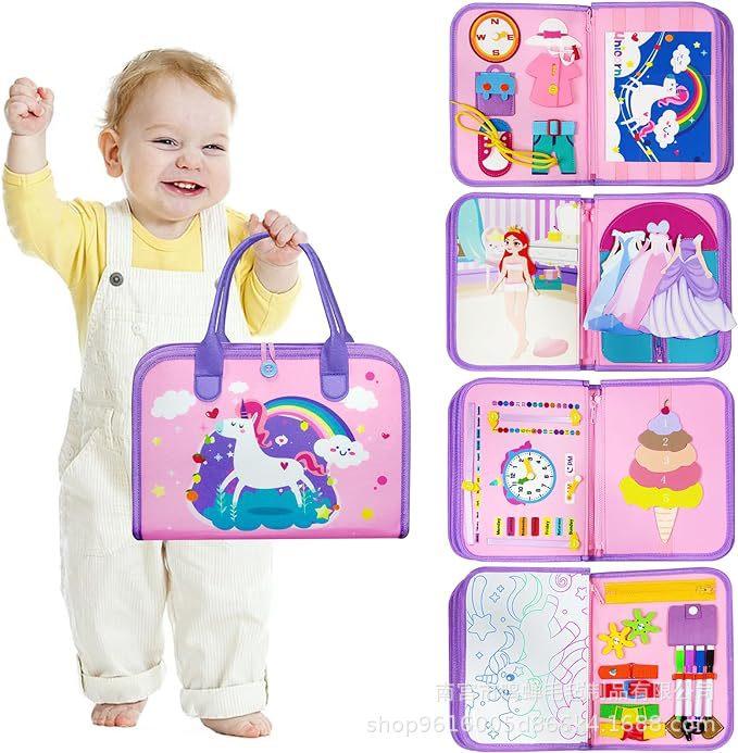 Фетровая развивающая доска, Доска для одевания, Развивающие игрушки, Детская фетровая обучающая доска, Фетровое раннее развитие